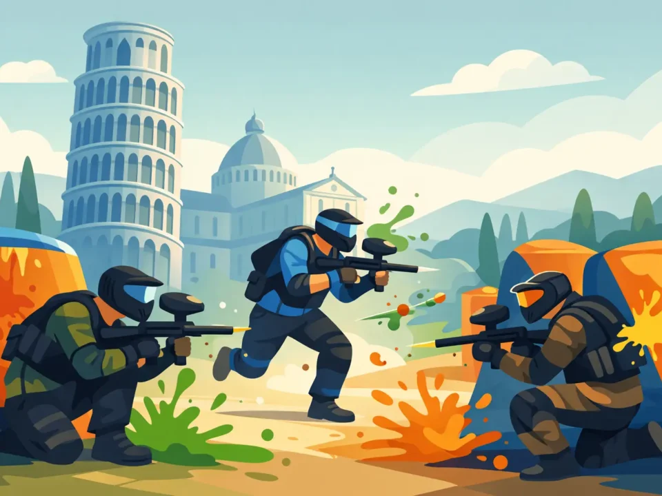 Paintball Pisa per gruppi che vogliono azione