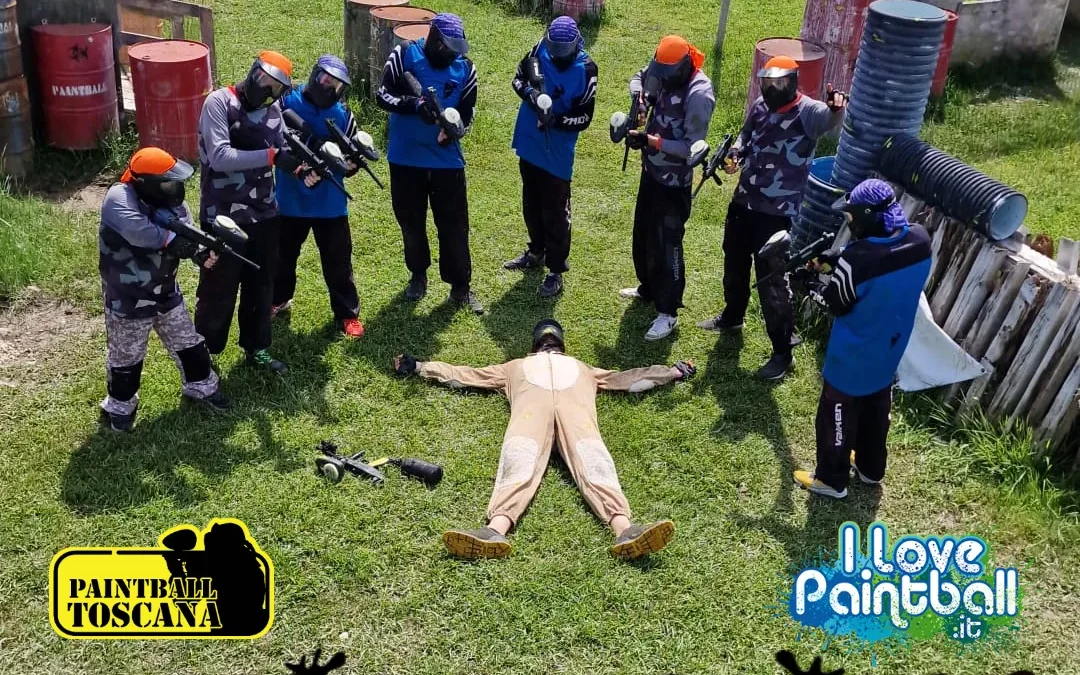 Bellissima attività per gruppi in Versilia e Toscana paintball Lasertag